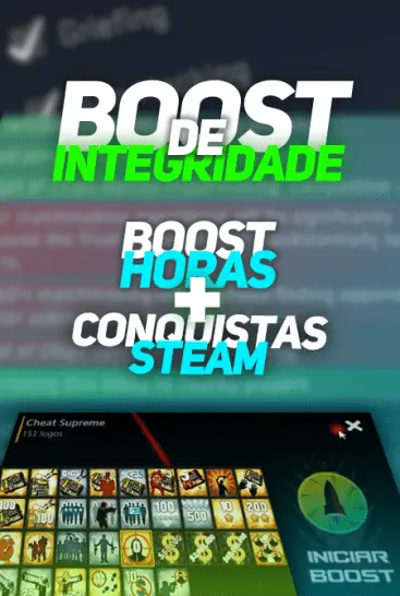 Integridade(Conquistas) Em Jogos Steam / Aumento Das Horas - DFG